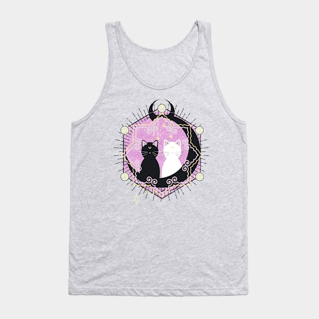 Crescent Moon Tank Top by Liewrite